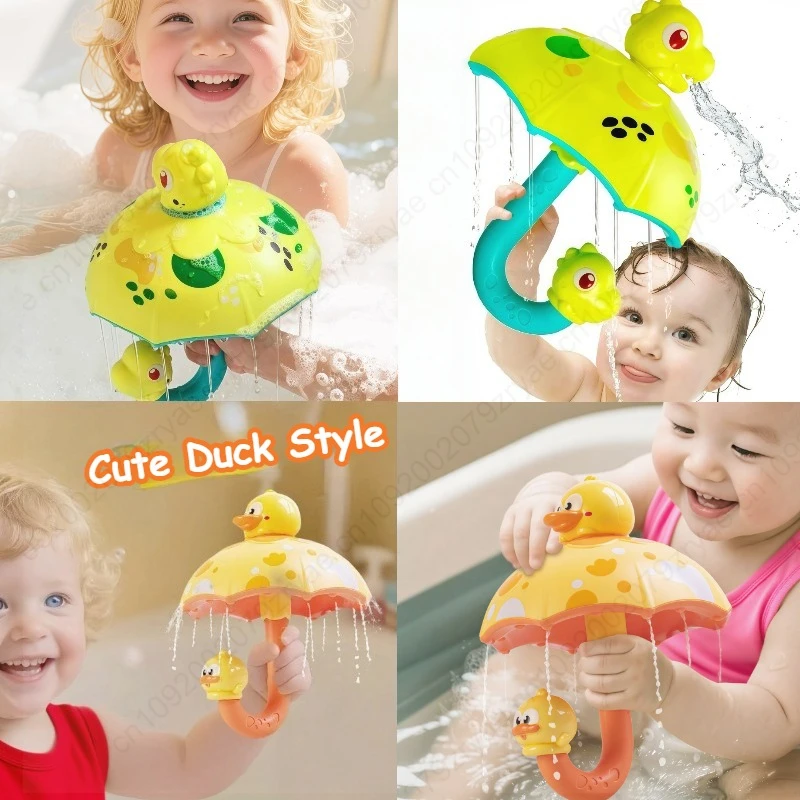 Anatra/dinosauro Giocattoli da bagnetto per bambini Tartaruga da bagno per bambini Tartaruga da nuoto carina Piscina di anatra Giocattolo da spiaggia Piscina Giocattolo da bagno