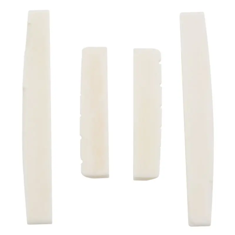 

Classy-40 Sets Of 80Pcs 6 String Acoustic Guitar Bone Bridge Saddle And Nut Made Of Real Bone