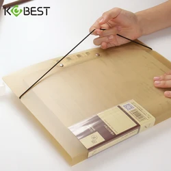 Horizontal A3 Clip File Paper Sorting Students Writing Pad Data Folding Document Folder Classification Storage