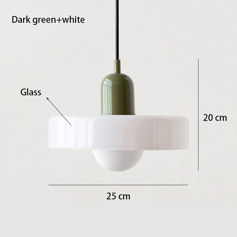 Nordic Glazen Bauhaus Eetkamer Kroonluchter Woonkamer Slaapkamer Bar Retro Koffieshop Decoratie Kroonluchter Verlichtingsarmaturen