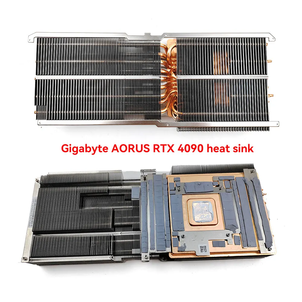 Original 90% New Radiator For Gigabyte AORUS GeForce RTX 4090 Graphics Card Replacement Heat Sink