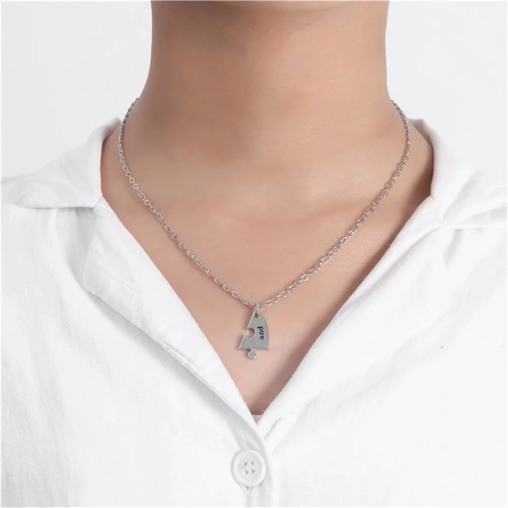 5pcs/Set Best Friend Pendant Necklace Pentagram Friendship Necklace For Women Best Friend Necklace Bff Friendship Jewelry Gif