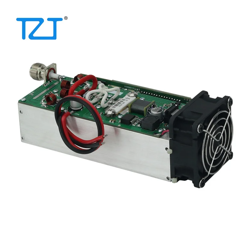 TZT 0-150W 83-108MHz جهاز إرسال FM ستيريو قابل للتعديل مع تصميم حماية كاملة لمحطة راديو لحم الخنزير