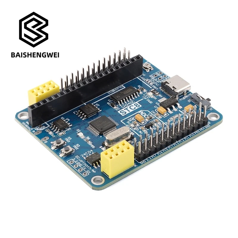 Original STC8A8K64D4 development board 51 MCU system learning board