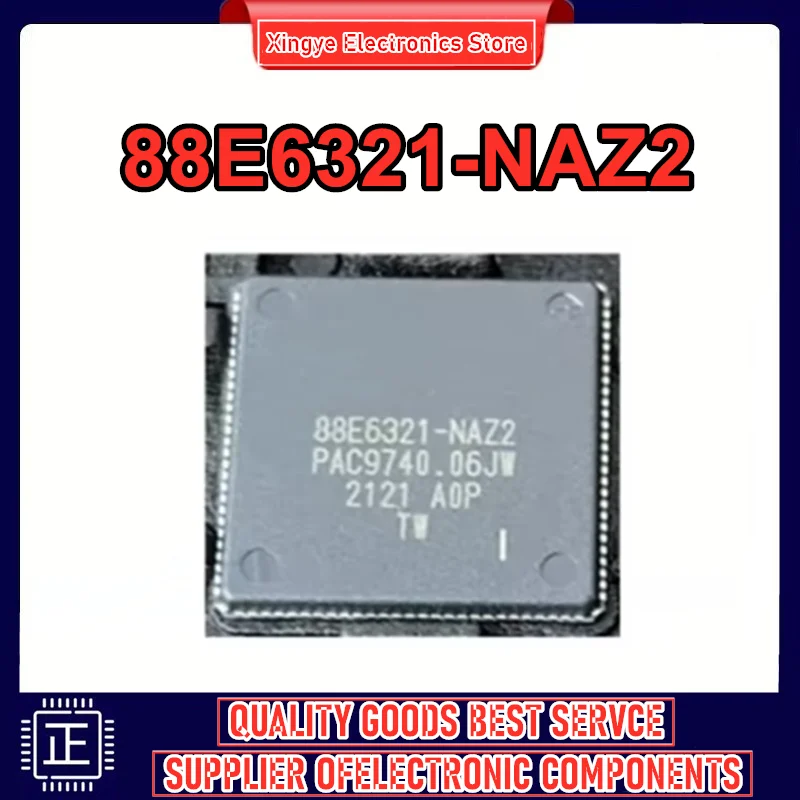 

88E6321-NAZ2 88E6321-A0-NAZ2C000 QFN48 Микросхема трансивера Ethernet на складе