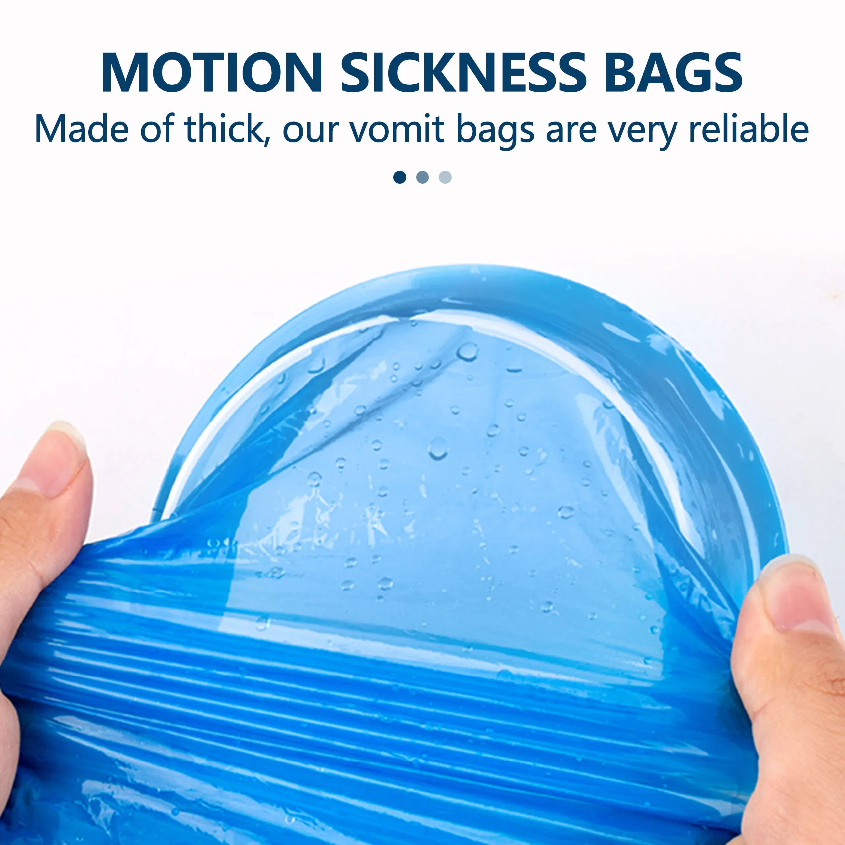 45Pcs 1000Ml Vomit Bags Motion Sickness Bags Blue Emesis Bags Disposable Rod Bags For Car Jute Bag Travel HOT