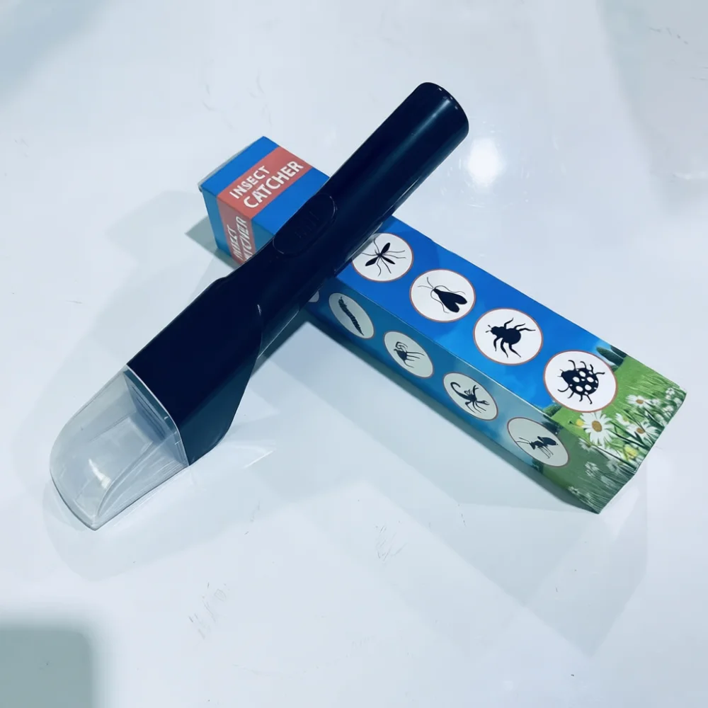Humane Insect Catcher Tool For Home Garden Portable Spider Grabber Outdoor Bug Capture Clip Safe Nature Exploration Device