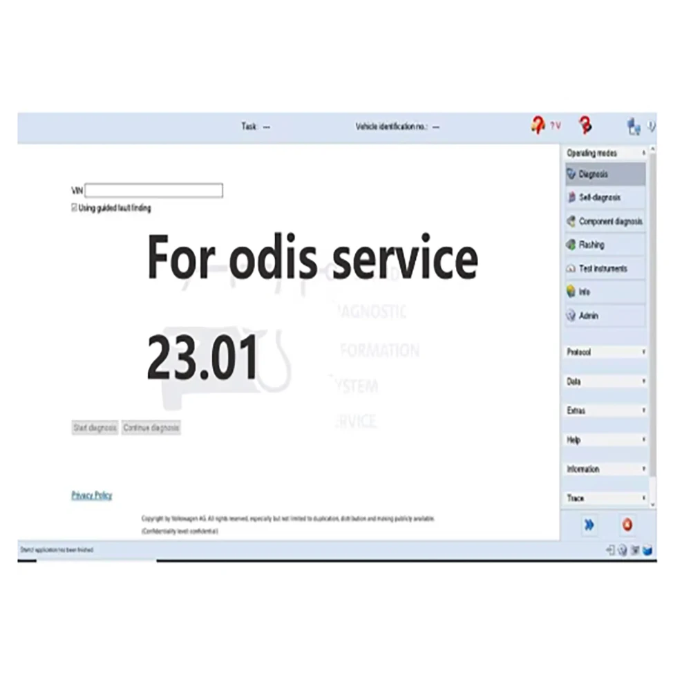 For Odis Service V23.01 Odi.s Engineering Version 17.0.1 Remote Download Install Diagnostic Software For VAG Group