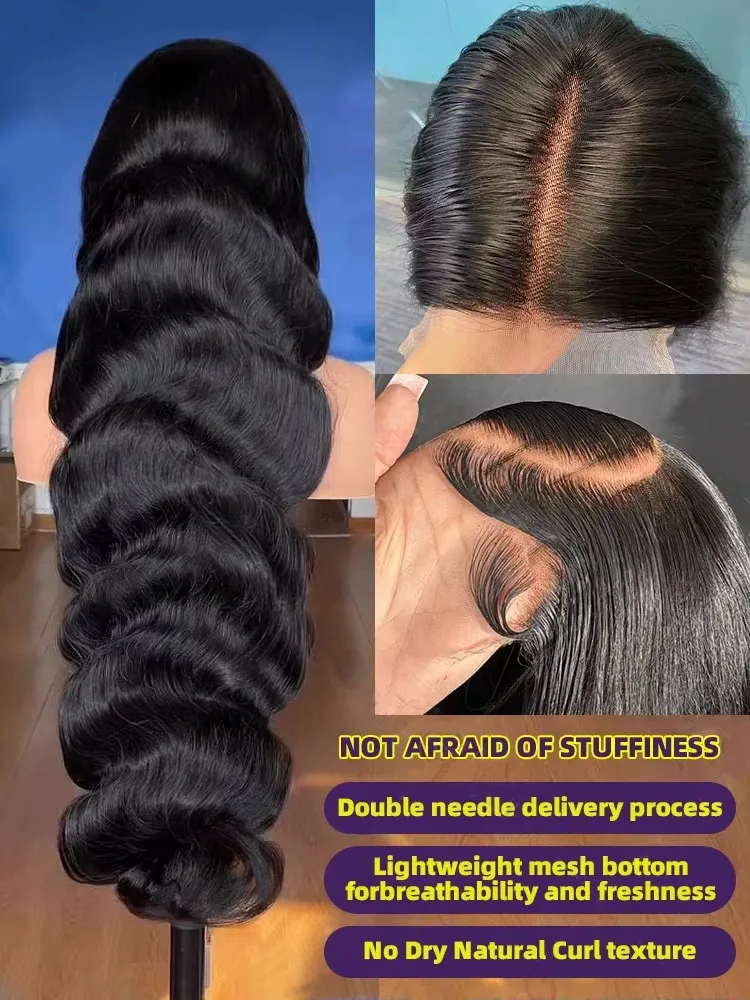 30 40 بوصة الجسم موجة 13x6 HD الدانتيل الباروكات الأمامية شعر الإنسان البرازيلي Preplucked الخام الدانتيل الجبهة غلويليس 5x5 إغلاق شعر مستعار للنساء #2