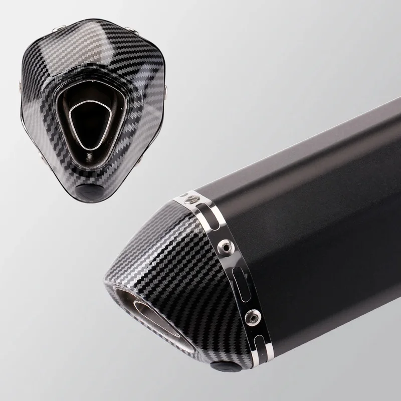 51mm Full Exhaust System Header Mid Pipe Fit For Yamaha MT-07 FZ-07 XSR700 2014-2024 Stainless Steel