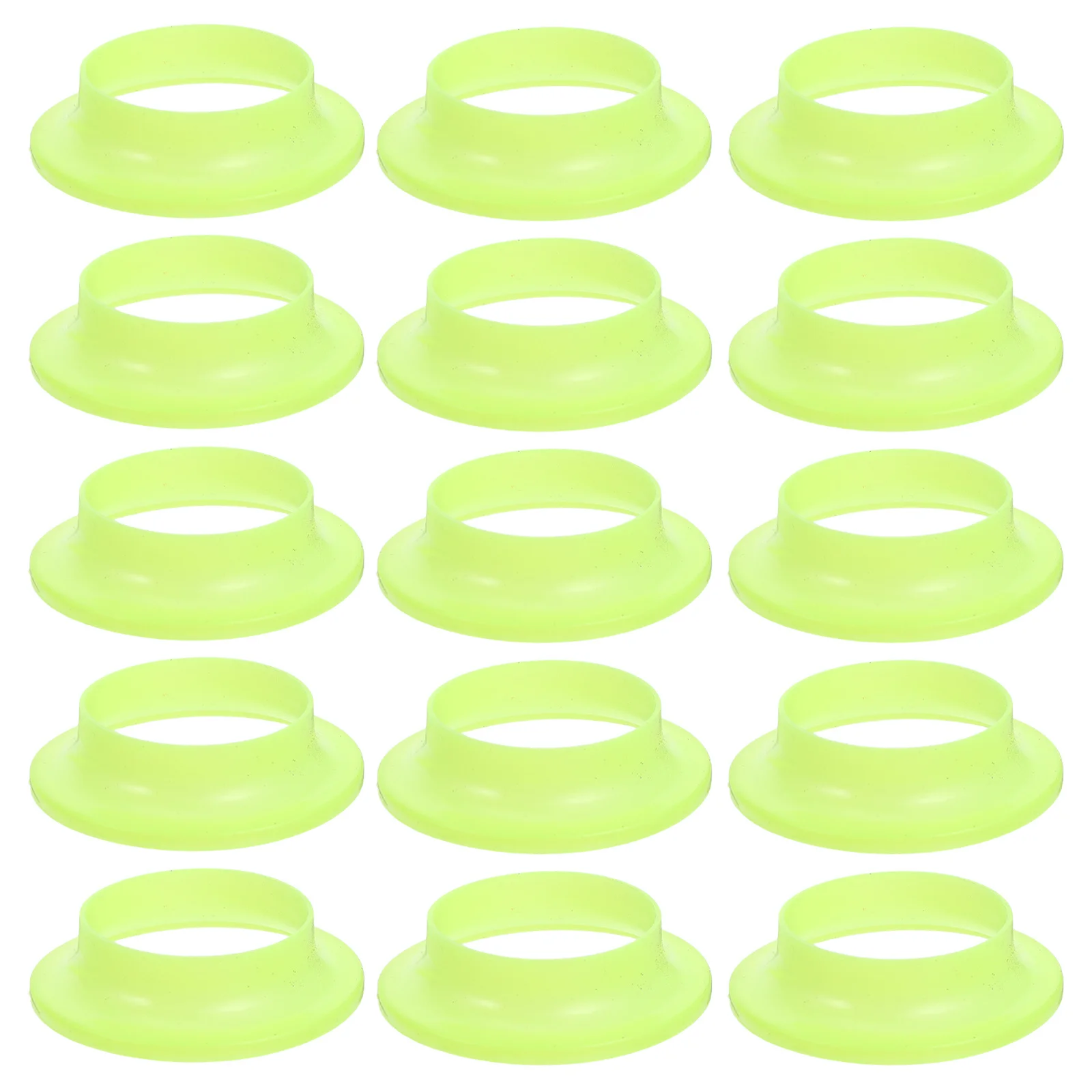 100Pcs Glow in The Extinguisher Rings Luminous Safety Markers for Emergency Visibility Replacement Extinguisher