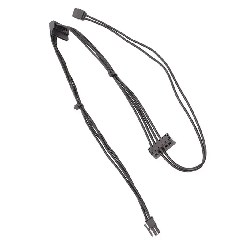 A13E-For Lenovo M410/M415/510S/510A/M610/M710 Compatible Mini 4Pin To Serial SSD Power Supply Cable- Small 4-Pin To Dual SATA De