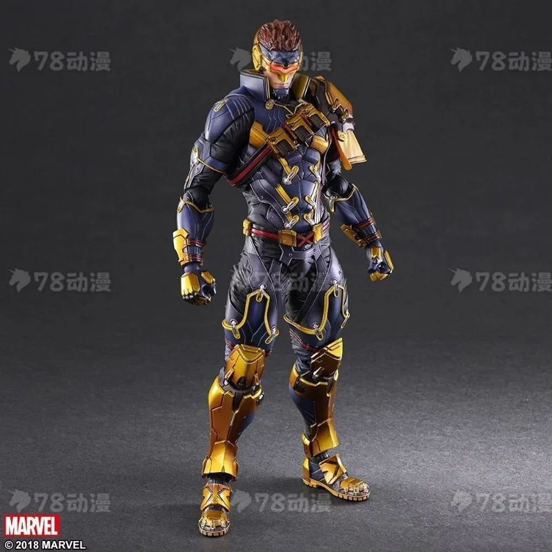 SQEX Production Products Can Be Used By Hands-on Soldiers, PlayArts MARVEL X-Men Anime, Laser Eye Character Collection Models