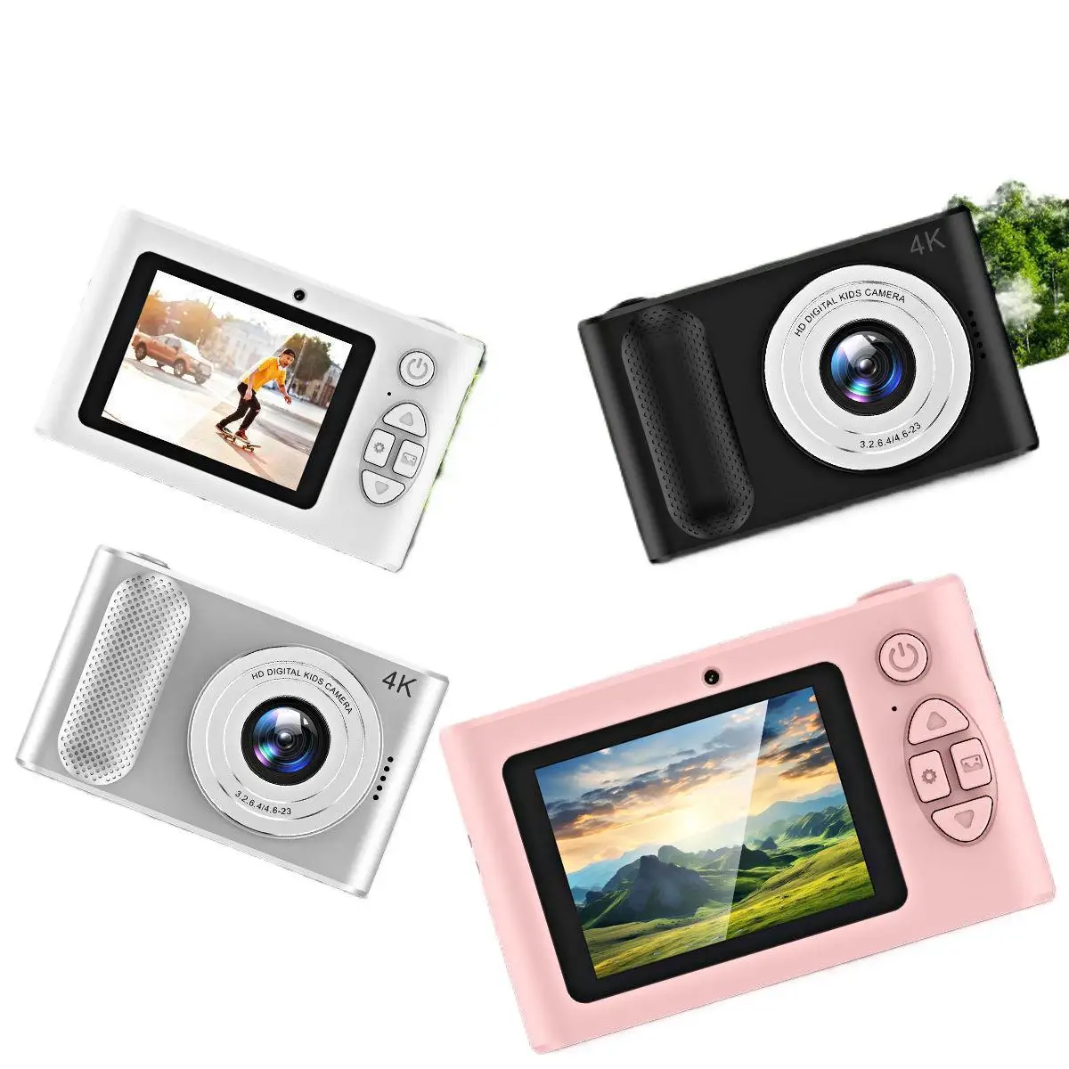 4K digital camera high definition pixel, selfie card machine entry-level small