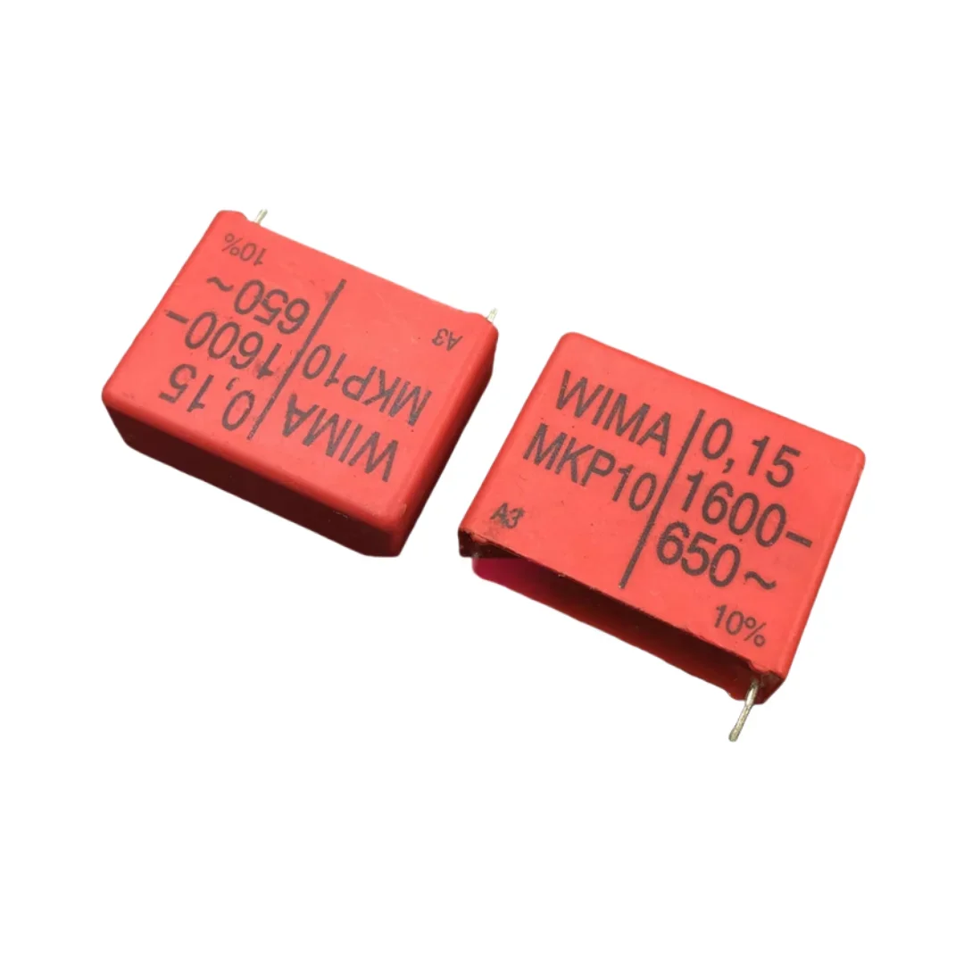 

5 шт./немецкий конденсатор Weimar MKP10 1600 В 0,15 мкФ 1600 В 154 150 н расстояние между контактами 27,5 мм