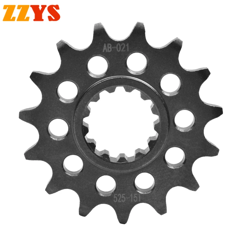 525 15T 15 Tooth Front Sprocket Gear Staring Wheels Cam For Yamaha Road Tenere 700 ABS XTZ690 XTZ7MB XTZ 690 2020-2022 2021 Part