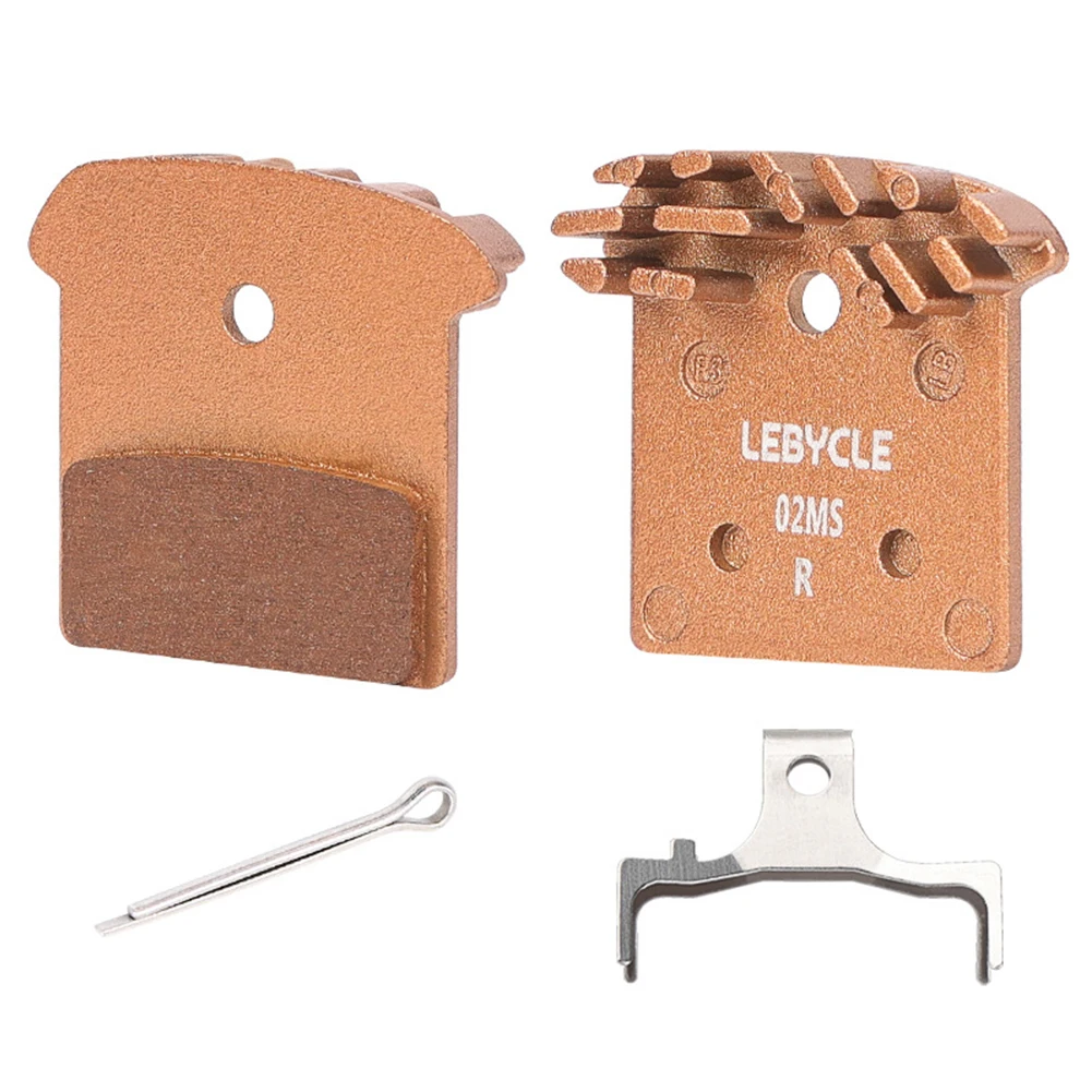 

Тормозные колодки из алюминиевого сплава, тормозные колодки с рассеиванием тепла, езда на горном велосипеде 02MS около 31,3 г, гальваника