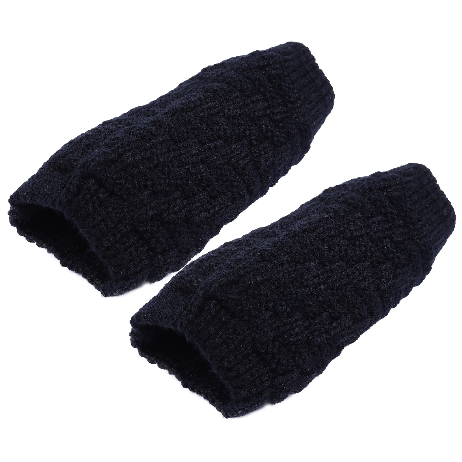 

1 Pair Knee Sleeve Soft Comfortable Fitness Support Quick-Drying Breathable Warm Knitting For Sports Outdoor Winter Use
