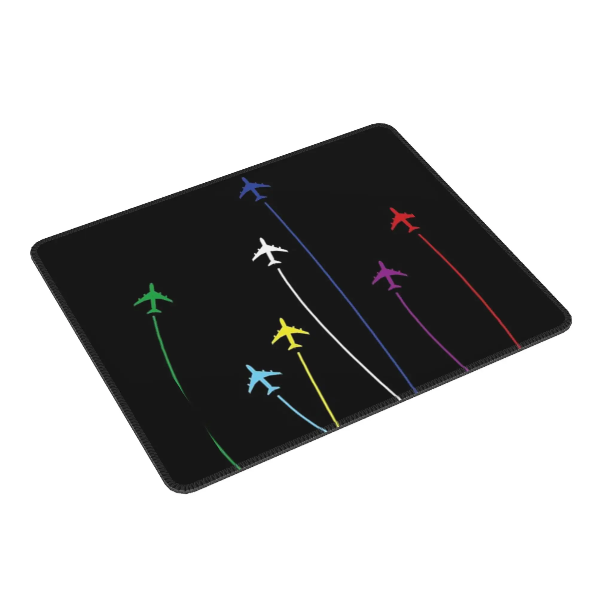 

Радужные самолеты, летающие друг друга, коврик для мыши, компьютерная клавиатура, коврик для мыши, игровой коврик для ноутбука, офисные коврики для стола