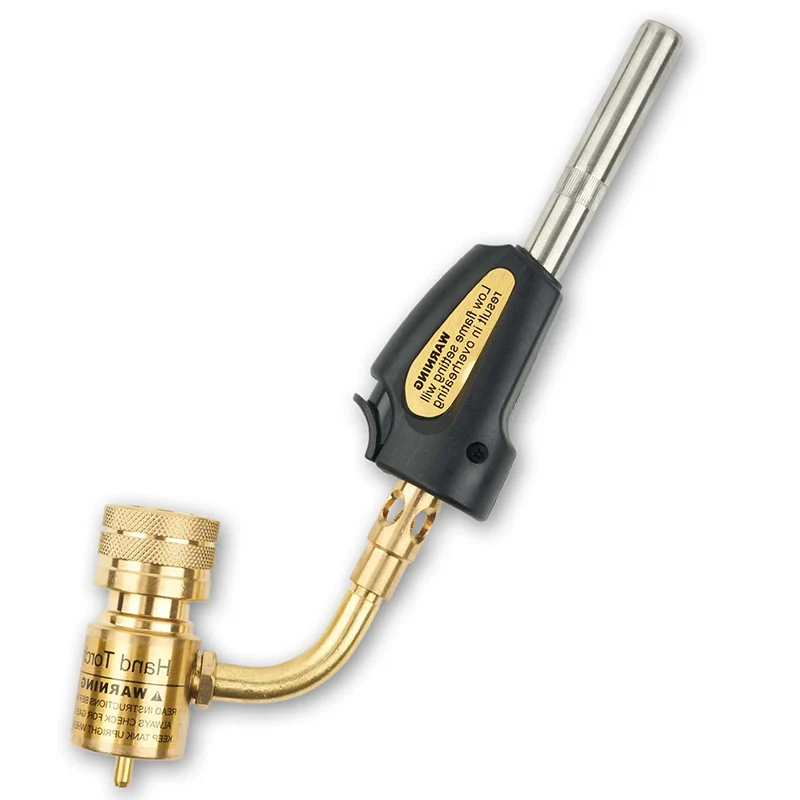 Handy Gas Welding Propane Torch Head Gas Self Ignition Torch Brazing Solder Propane Welding Torch Portable Repair Nozzle