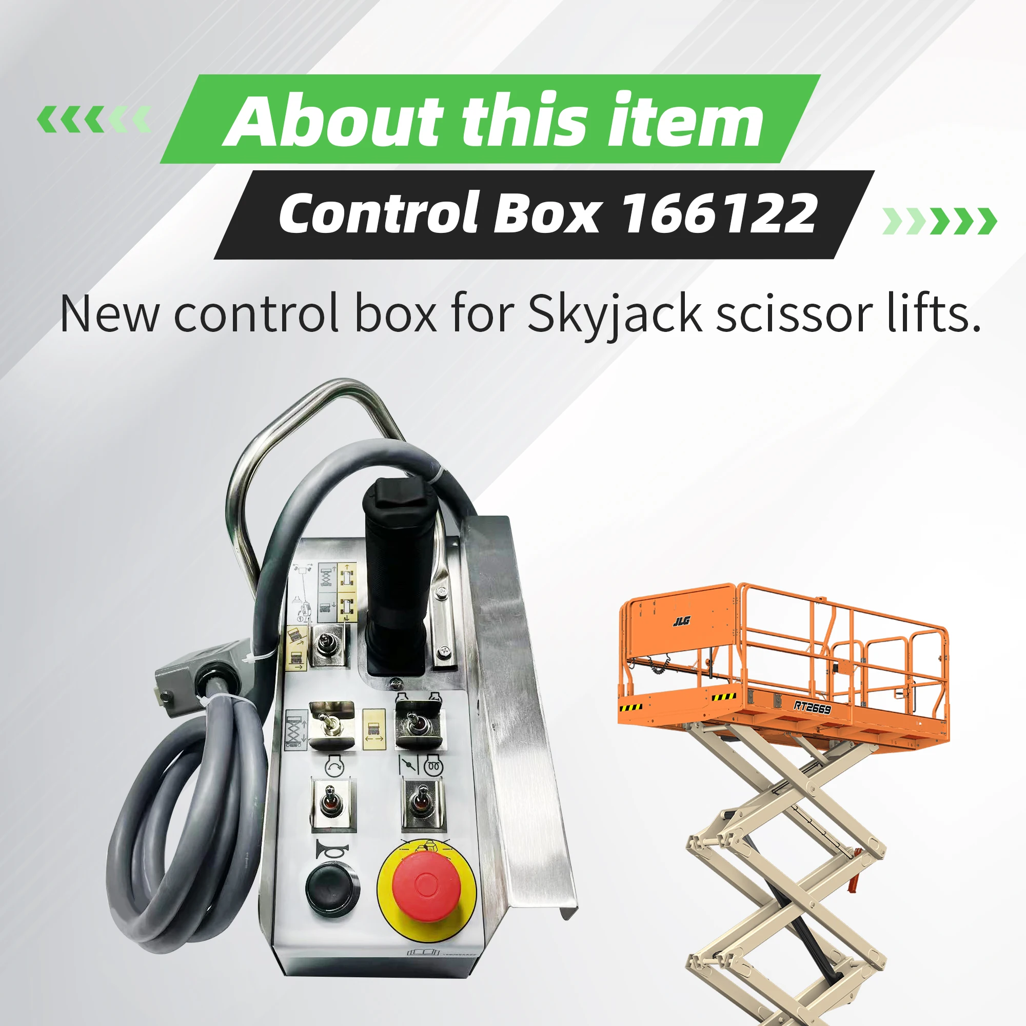 

Control Box with Joystick 137798 & 166122 for Skyjack Scissor Lift 6826RT 6832RT