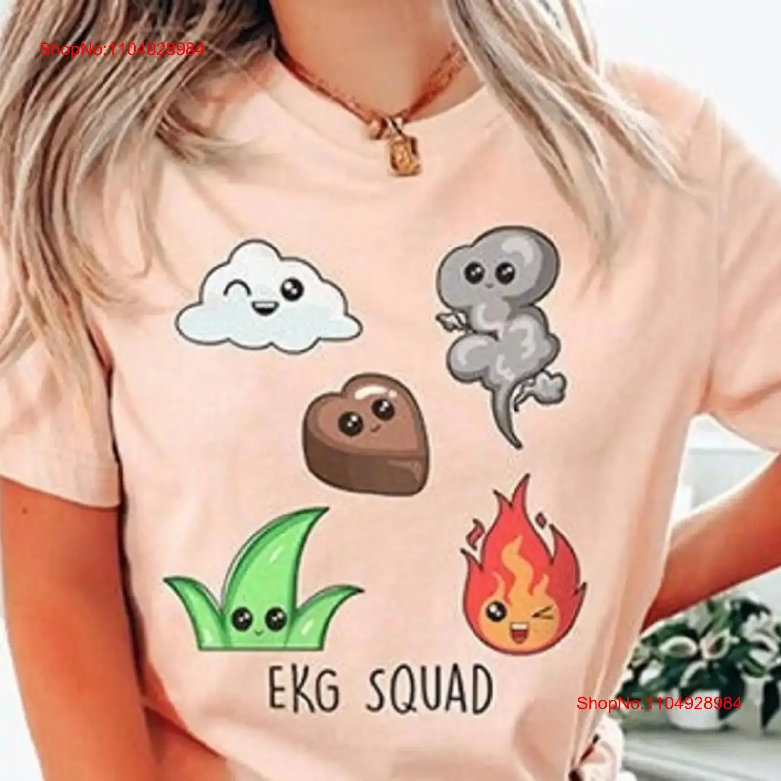 Ekg Leads T Shirt F… - image