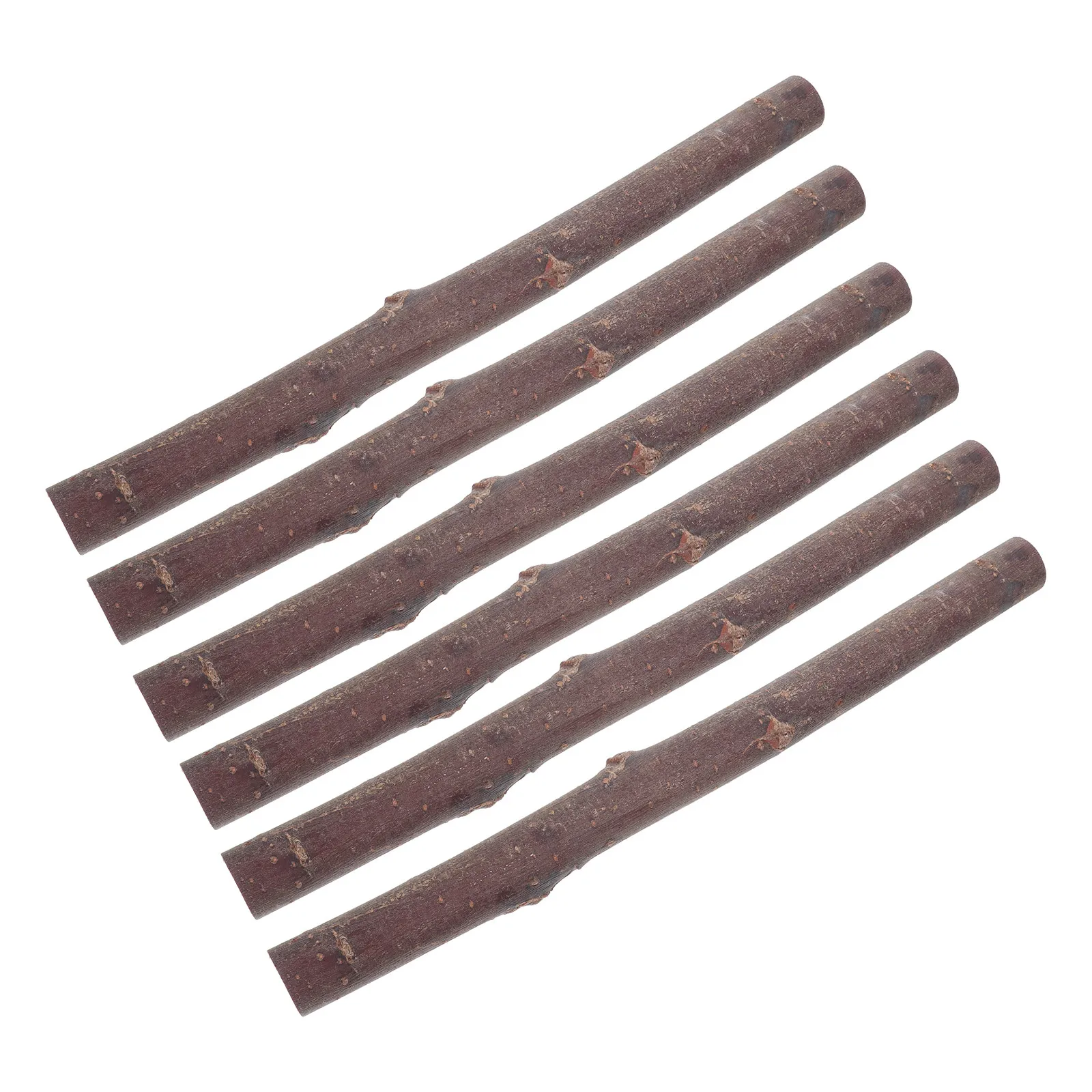 6Pcs Birch Wood Decorative Branches Natural Twigs 12Inch Rustic Craft Sticks for DIY Floral Arrangements Vase Decor Wooden Craft