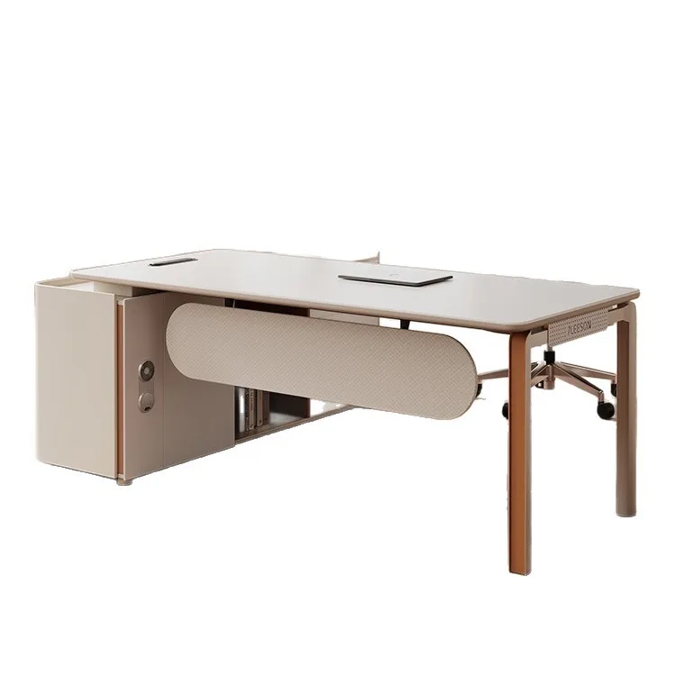 Boss Desk Supervisor Manager and Chair Combination Leader Office Furniture Large Class Computer Desk Environmental Protection