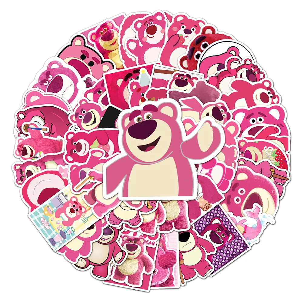 10/30/50pcs Disney Toy Story Anime Lotso Stickers fai da te Cartoon Decal per Laptop Phone valigia Kawaii Graffiti Girls Sticker Toy