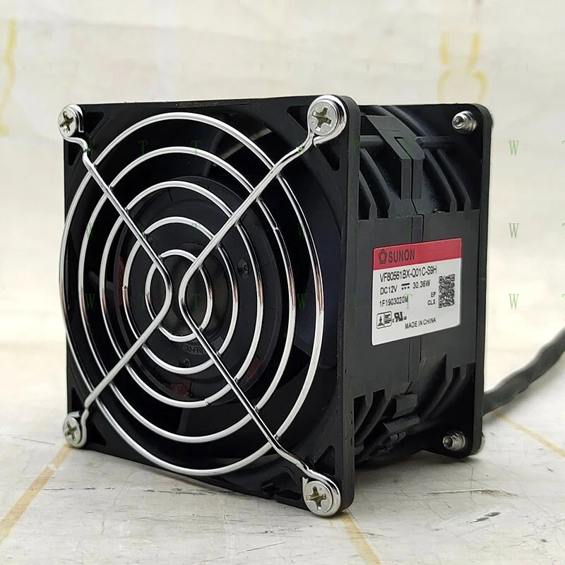 

H 1 pcs for SUNON VF80561BX-Q01C-S9H 12V30.36W 8056 8CM Cooling Fan