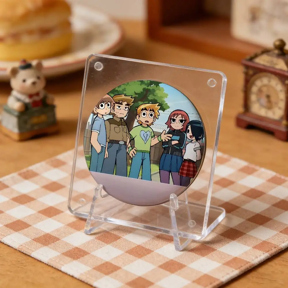 Scott Pilgrim Takes Badge Pins For Friend, Backpack, Clothing, Collectible Accessories, Jewelry Gift