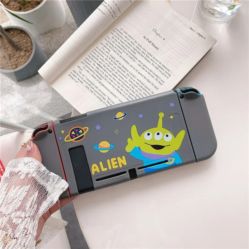 Disney Stitch Nintendo Switch Shell Split Game Console Cartoon Animation Tpu Protective Soft Cover NS Storage Color Box Cute