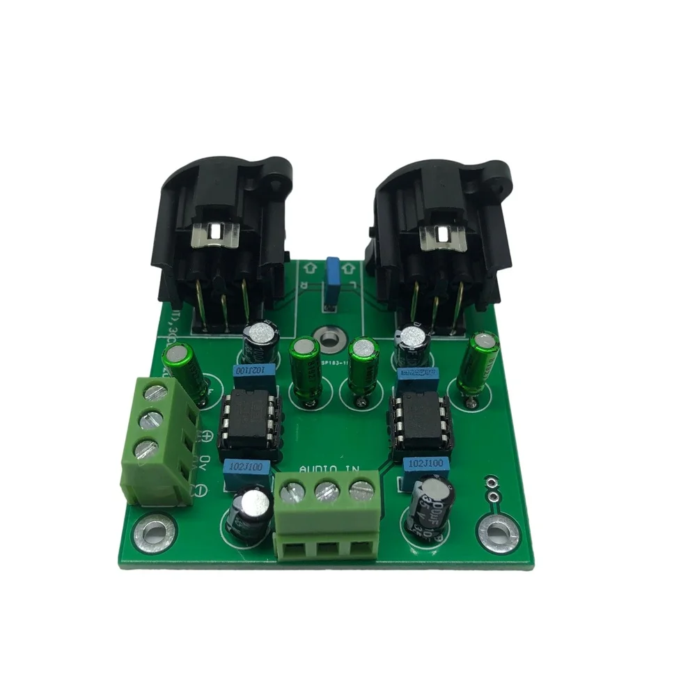 1pc DRV134PA Module Single Ended To Balanced Audio Converter Board For CD Player Audio Accessories Easy Installation