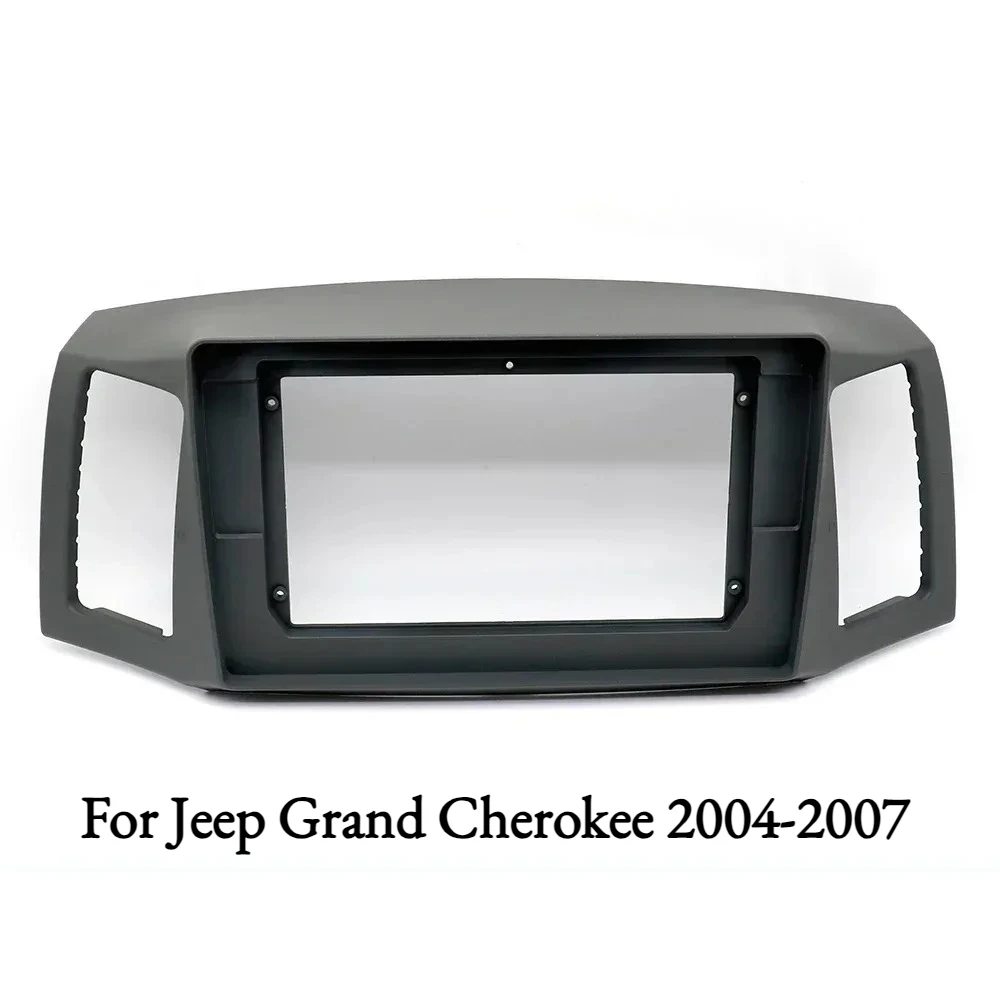 

10-дюймовая автомобильная панель радиоприемника с коробкой CANBUS для Jeep Grand Cherokee 2004-2007, комплект для установки стерео приборной панели Android