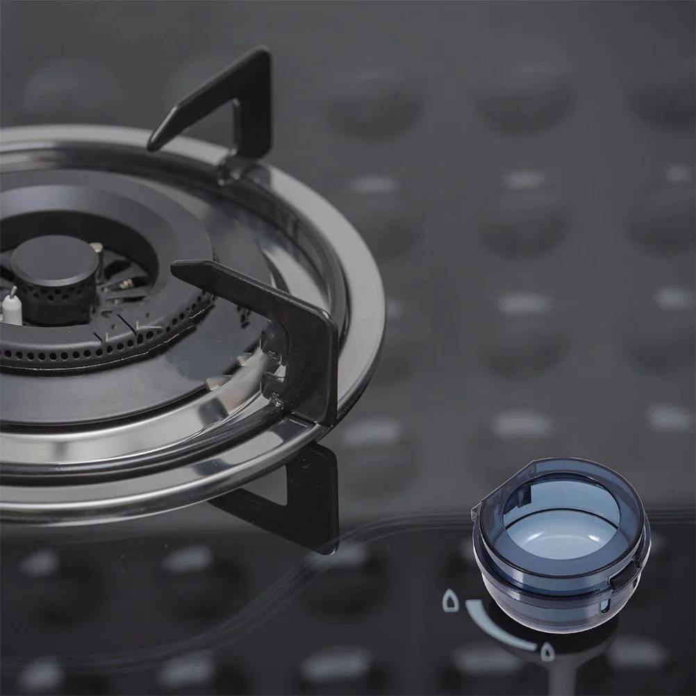 8 قطع من أغطية حماية لمقبض الموقد - غطاء أمان لموقد الغاز شديد التحمل للأطفال، سهل التنظيف، مناسب للمطبخ المنزلي