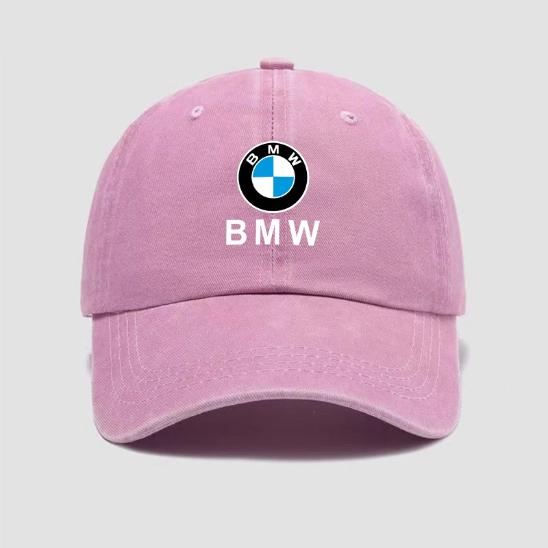 Casual Car Baseball Cap Washed Denim Vintage Cap Sunscreen Hat For BMW M E46 E36 E34 F10 E90 F30 E60 F30 E53 E30 E92 E87 Sticker - view 5