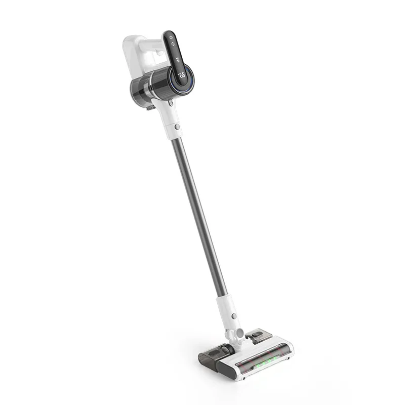 Wireless vacuum cleaner, foldable long handle roller brush, sweeping and towing machine