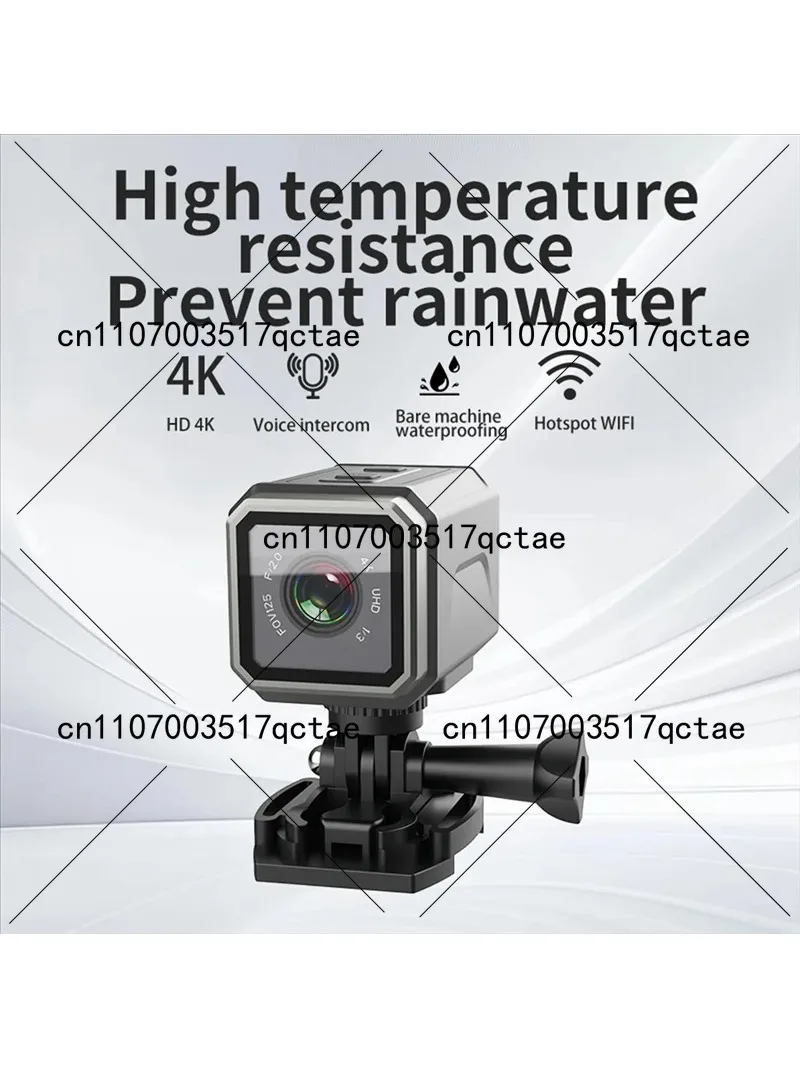Mini Outdoor 4K Ultra HD WiFi Sports Camera Motorcycle Bicycle Riding Cam Wearable Video Recorder