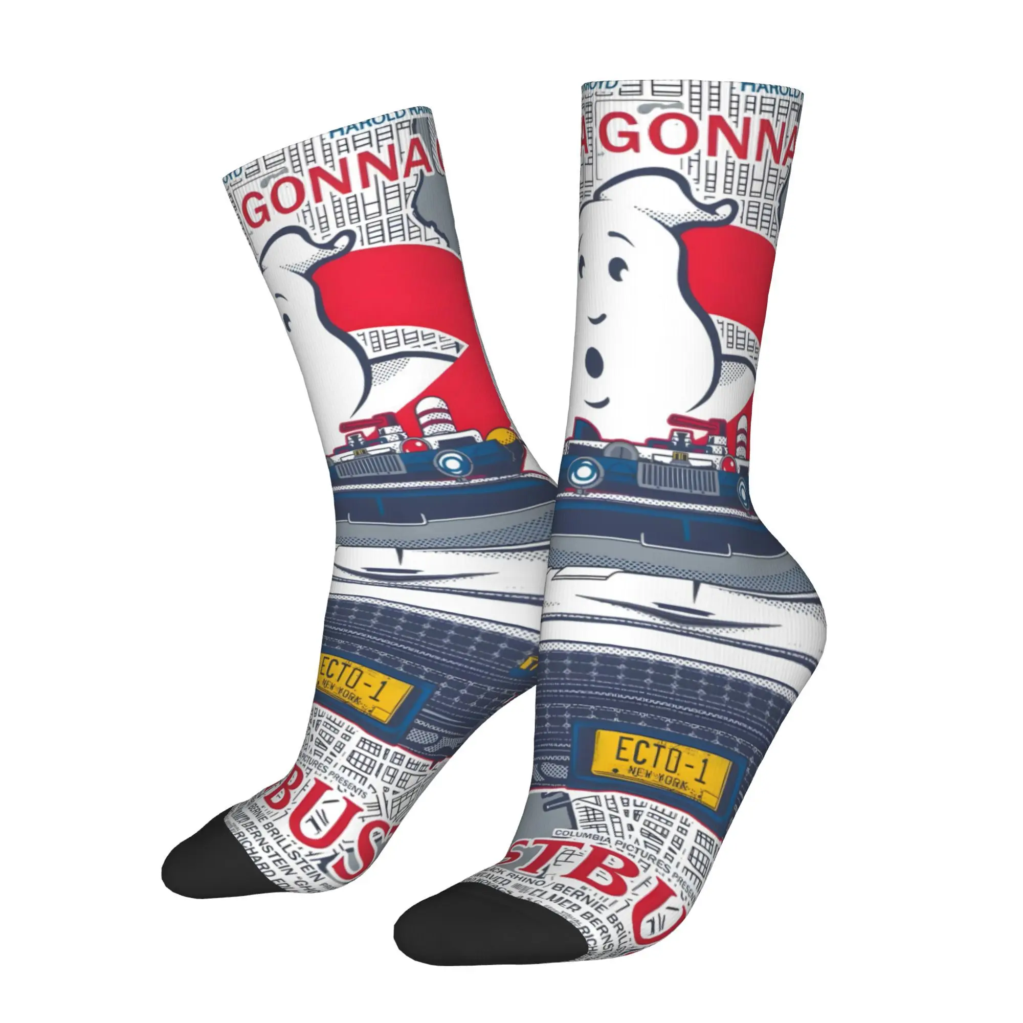 

Funny Sock for Men Cartoon Design Hip Hop Vintage Happy Breathable Pattern Printed Crew Sock Casual Gift