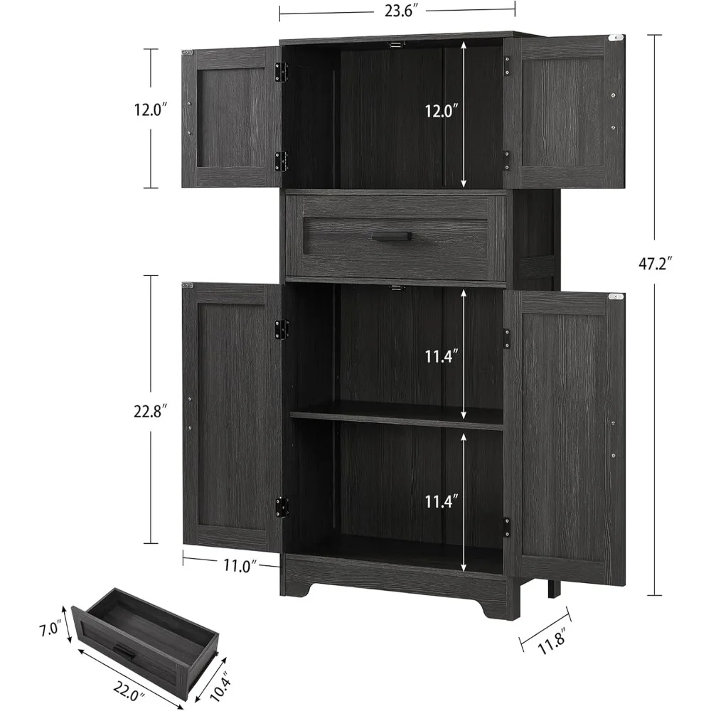 Armário de armazenamento com prateleira ajustável