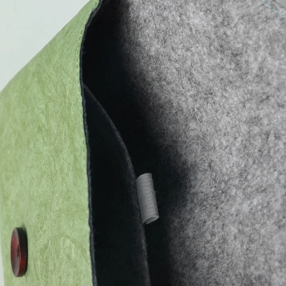 

Durable Multi-pocket Stationery Bag Waterproof Dupont Paper Document Organizer Data Cable Storage Bag