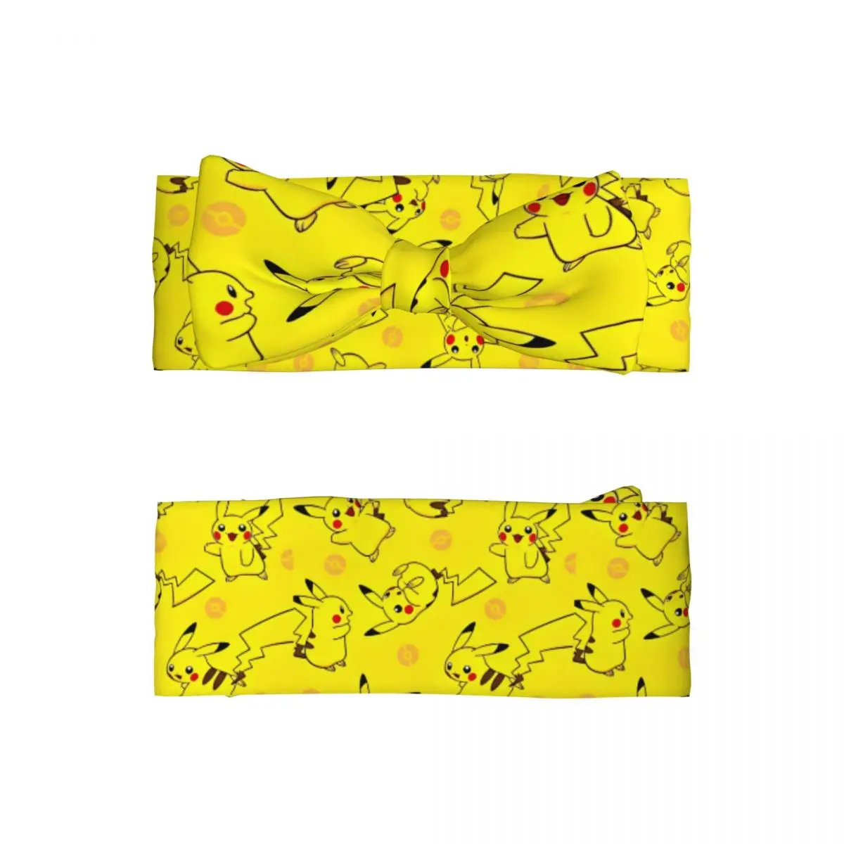 

Baby HeadbandHairbands Pokemon Pikachu Turban Comfy Elastic Y2K Fashion Design Headwrap