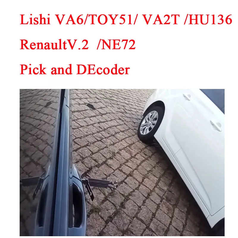 أدوات إصلاح LISHI 2 IN 1 NE72 VA2T HU136 TOY51 RenaultV.2 لباب السيارة الأوتوماتيكي مفتوح لـ NISSA.N لـ Citroe.n لبيجو.T #1