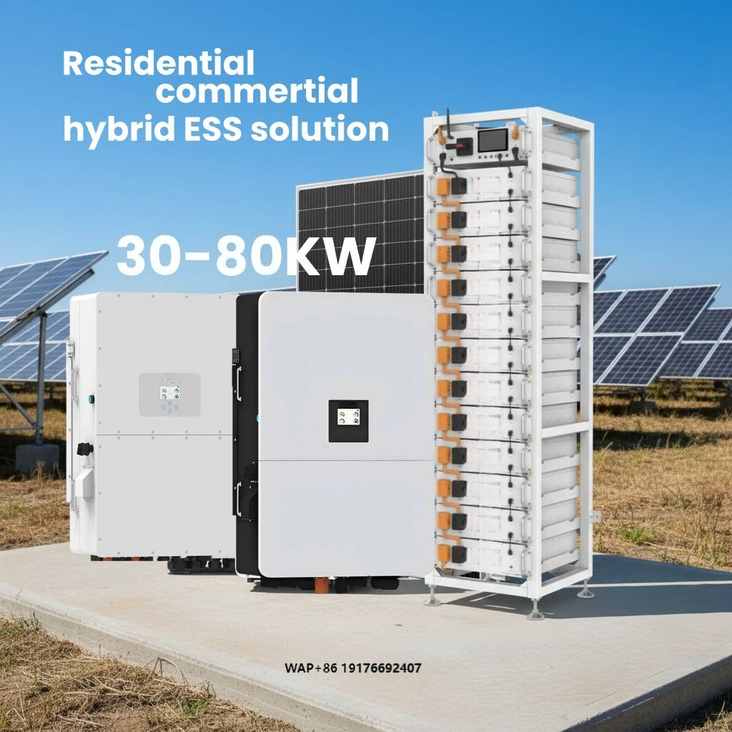 Glad Manufactures Solar Hybrid Energy System 30kW 50kW 60kW 80kW Solar Power System Complete Hybrid Set
