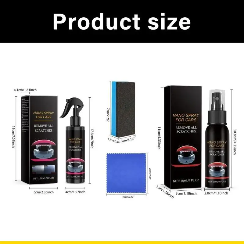 طلاء السيارات SZCH يتم رشه بتركيبة مقاومة للخدش لجسم السيارة والمرايا الزجاجية والمصابيح الأمامية وحماية طويلة الأمد