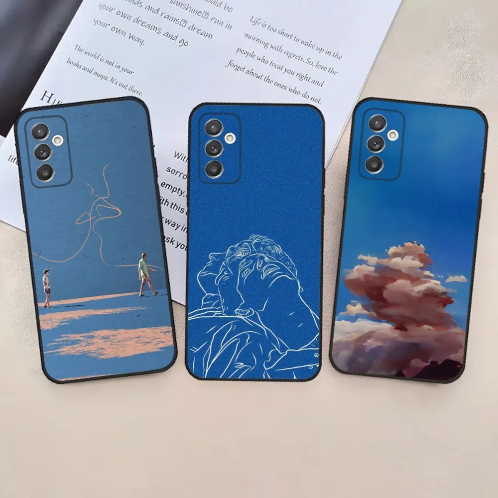 

C-Call Me by Your N-Name Phone Case For Samsung S24,23,22,30,21,10,9,Ultra,Plus,Lite,FE,5G Black Soft Case
