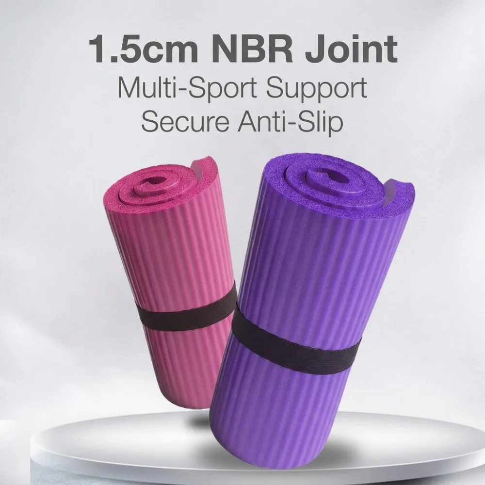 60 x 25 x 1,5 cm Bauchradpolster, NBR, flache Stütze für den Ellenbogen, Yoga-Hilfsmatte, umweltfreundlich, rutschfest, Fitness-Übungsmatte für Anfänger