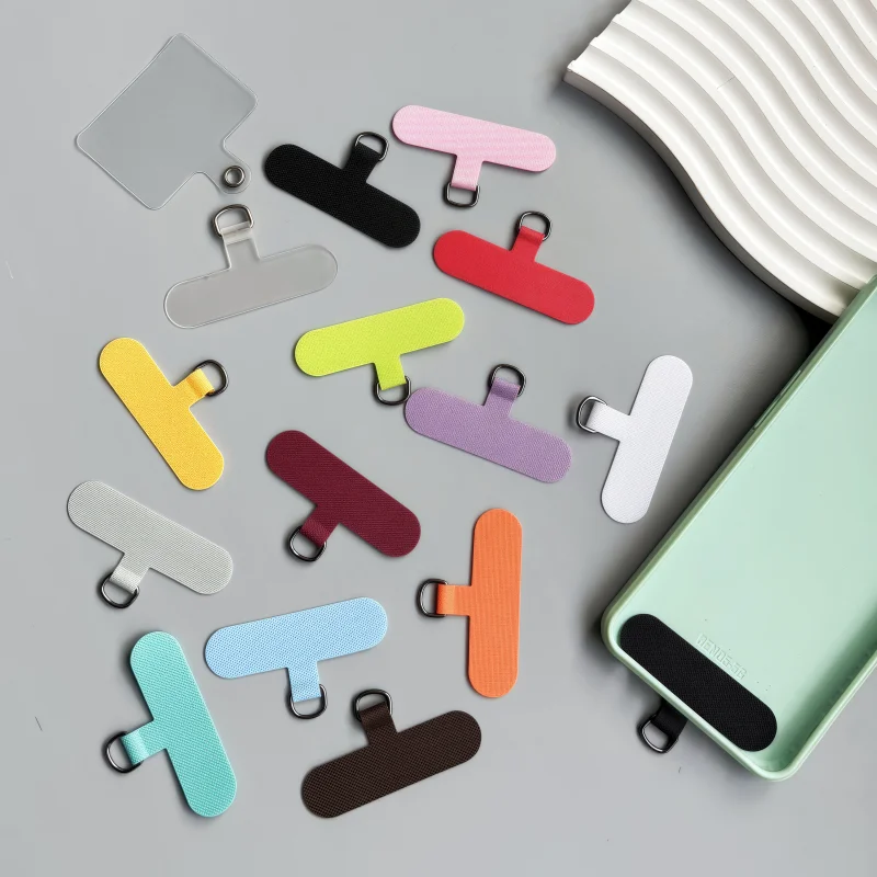 

Phone Lanyard Anti-lost Lanyard Strap Detachable Colorful Gasket Metal Ring Clip Hang Cord Tether Tab Phone Case Accessories ﻿