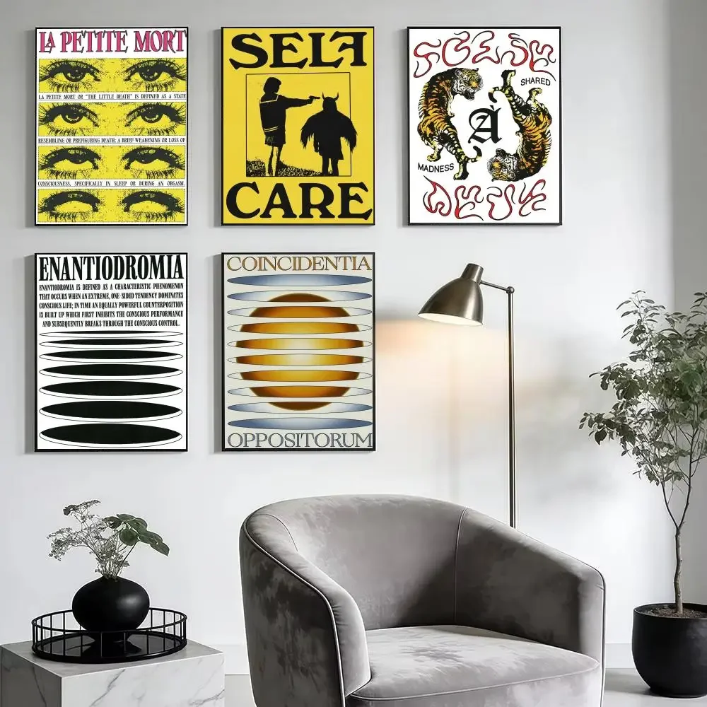 Artist U-Utsav V-Verma Poster Modern Minimalist Wall Art Prints for Bedroom Living Room Home Decor Interior Gift