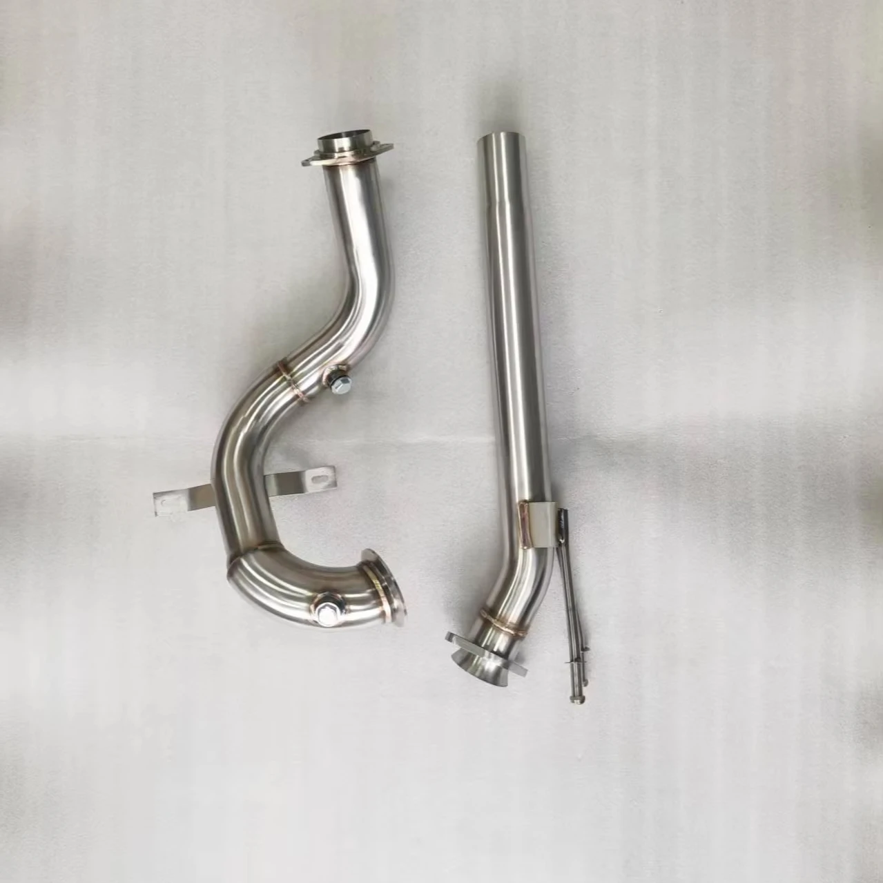 Stainless Steel DPF Exhaust Decat Downpipe for  VW Polo 6R 1.4 TSi (140BHP) 2009-2017